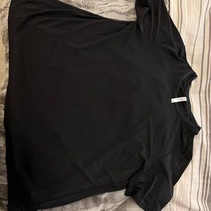 Oversized open back fabletics top